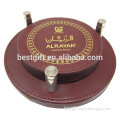 High grade promotional gifts PU Leather coaster set